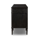 Toulouse 9 Drawer Dresser Distressed Black Oak Side View 232860-002