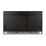 Toulouse Bed Distressed Black Back Headboard View 231966-004