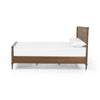 Toulouse Bed Toasted Oak Veneer Side View 231966-001