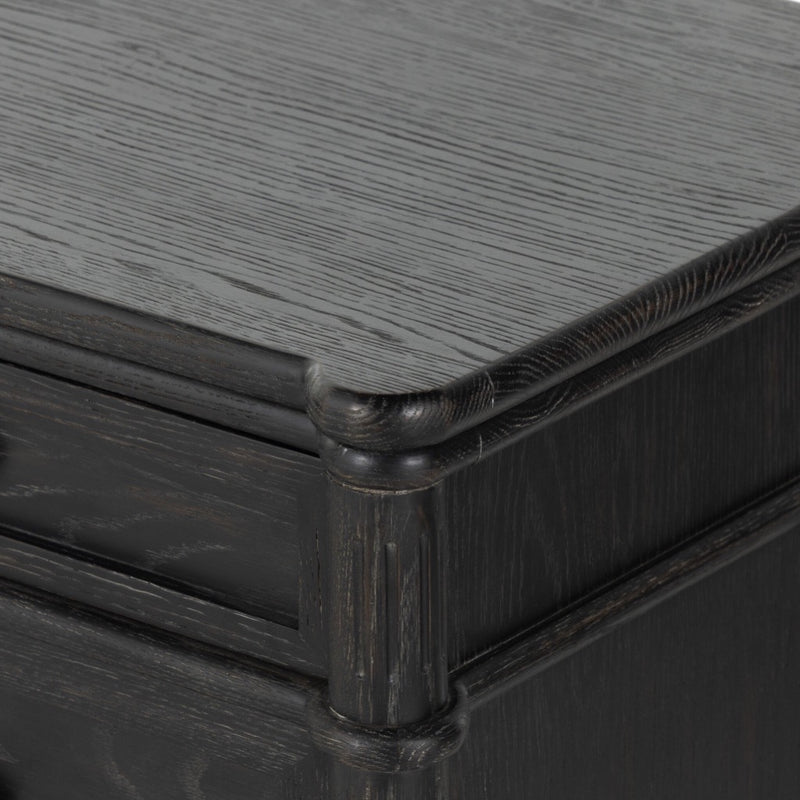 Four Hands Toulouse Chest front corner molding