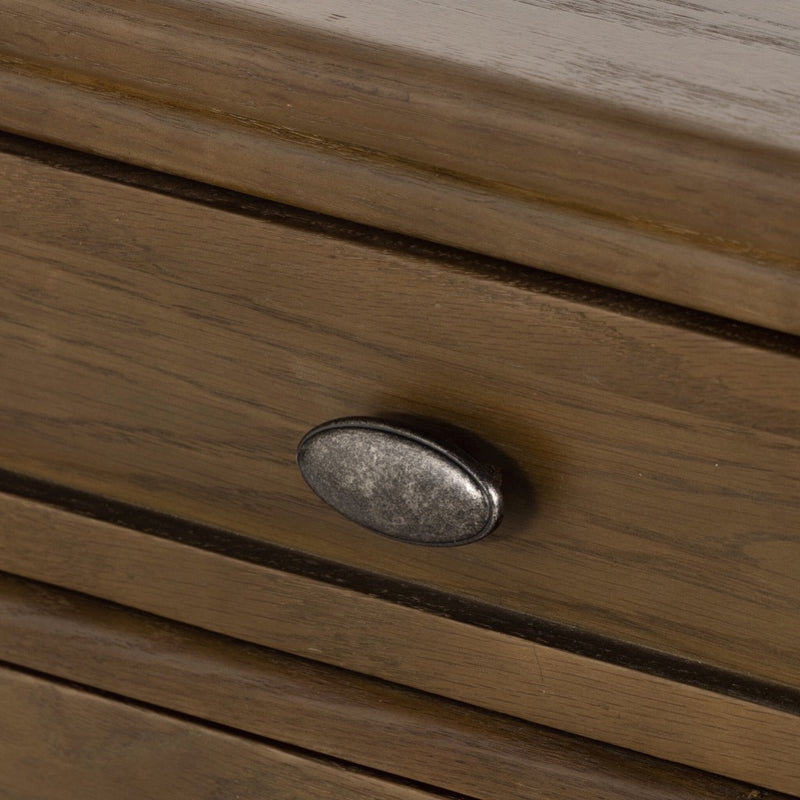 Toulouse Chest Toasted Oak Brass Handles 229768-001