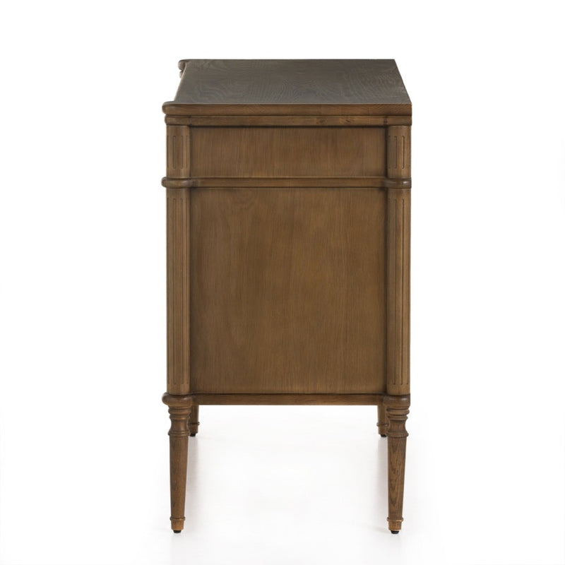 Four Hands Toulouse Chest Toasted Oak Side View