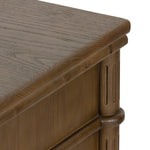 Four Hands Toulouse Chest Toasted Oak Rolled Corners Detail