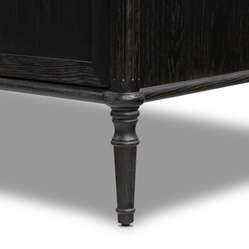 Four Hands Toulouse Sideboard Distressed Black Legs