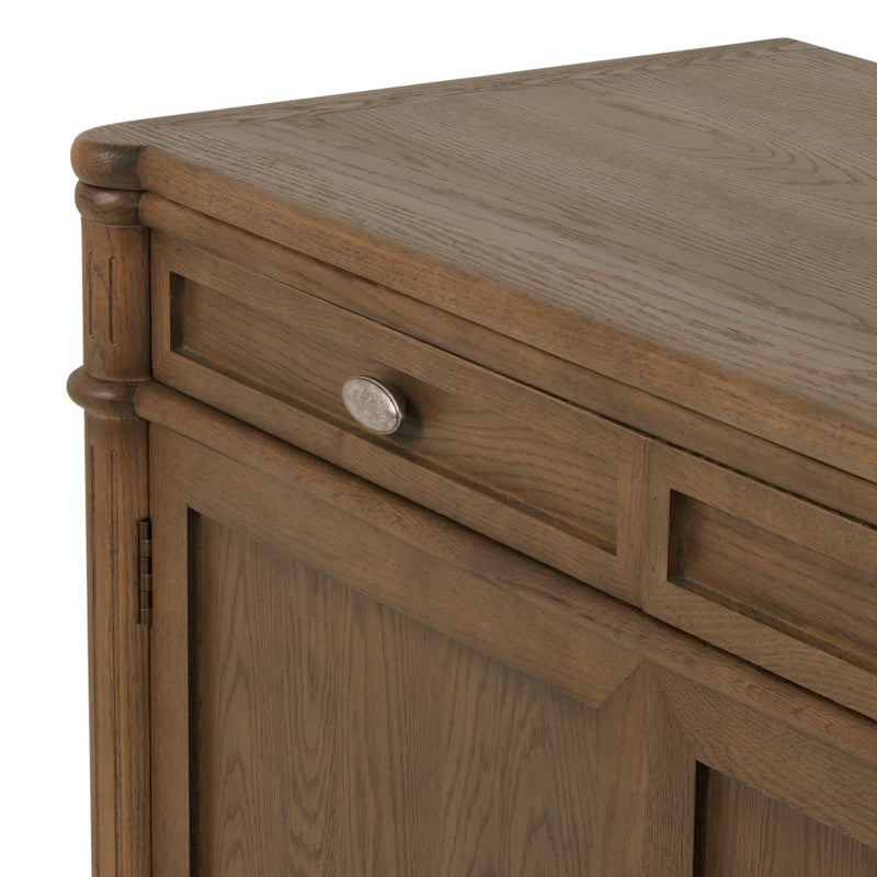 Toulouse Sideboard Toasted Oak Veneer Drawers 232875-002