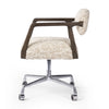 Four Hands Tyler Desk Chair Solema Cream Side View