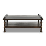 Umair Coffee Table Espresso Oak Veneer Front Facing View 246659-001