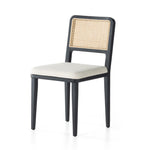 Veka Dining Chair Savile Flax Angled View Four Hands