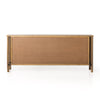 Four Hands Veta Sideboard Taupe Cane Back View