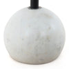 Viola Accent Table Polished White Marble Base 224056-005