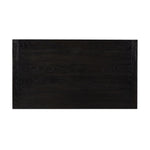 Four Hands Warby Coffee Table Worn Black Veneer Top View