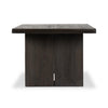 Warby Dining Table Worn Black Veneer Side View Four Hands