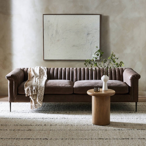 Watson Sofa Palermo Cigar Staged View Four Hands