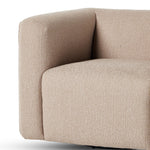 Wellborn Swivel Chair Kerbey Camel Cushion Detail Four Hands