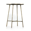 Westwood Brass Bar Table Side View Four Hands