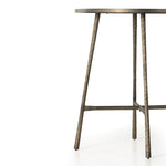 Four Hands Westwood Brass Counter Table Antique Brass Legs