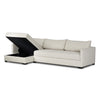 Wickham 2-Piece Sleeper Sectional - Alameda Snow