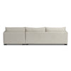 Wickham 2-Piece Sleeper Sectional Alameda Snow Back View 248621-001