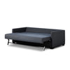 Four Hands Wickham Sofa Bed Padova Navy Angled View Open Bed