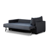 Wickham Sofa Bed Padova Navy Angled View Open Bed 107197-018