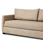 Wickham Queen Sleeper Sofa Quenton Pebble Angled Fabric 107197-016