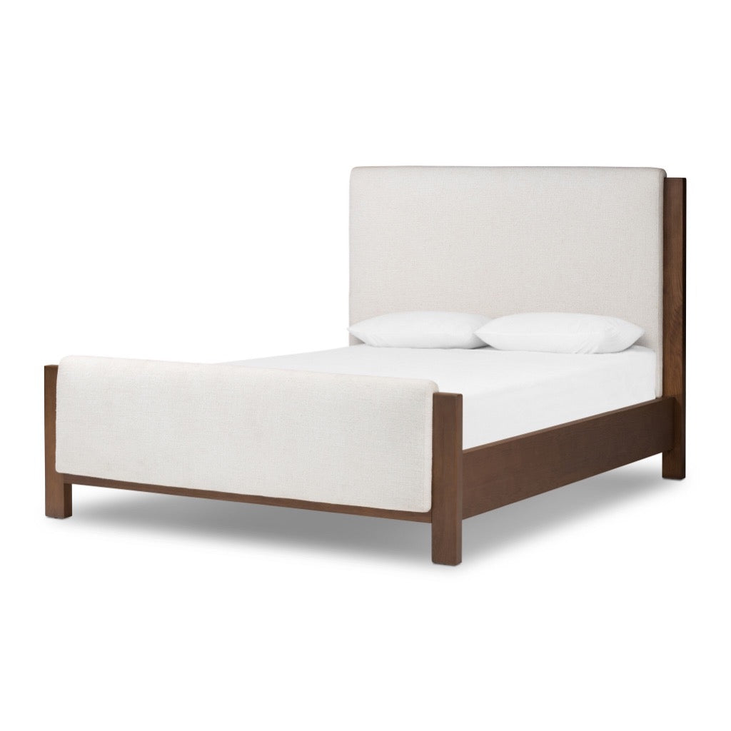 Willem Bed Omari Natural Angled View Four Hands