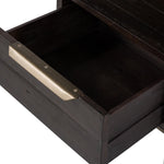 Wyeth Nightstand Dark Carbon Open Drawer 105560-008