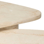 Zion Coffee Table Set Cream Marble Nesting Tables Four Hands