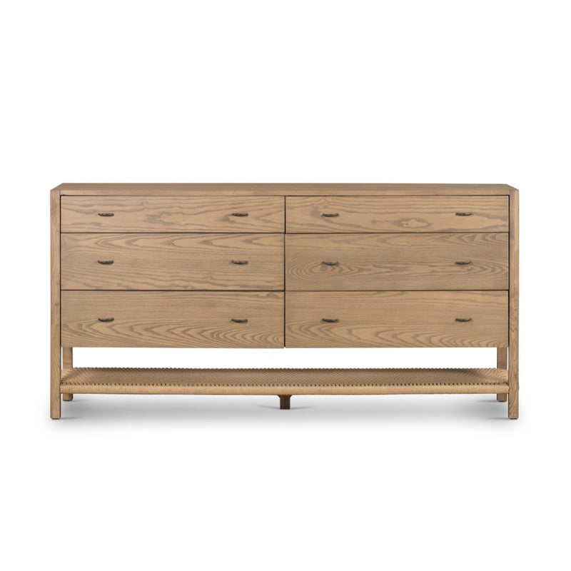 Four Hands Zuma 6 Drawer Dresser front view