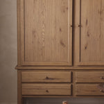 Whitman Cabinet - Worn Oak