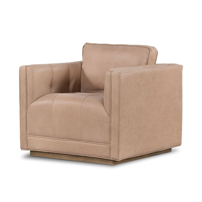 Four Hands Kiera Swivel Chair Palermo Nude