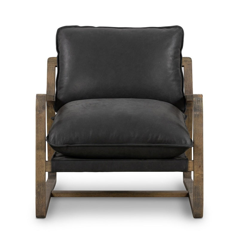 Ace Chair - Umber Black Four Hands Artesanos