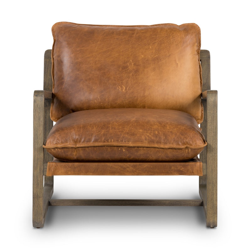 Ace Chair Raleigh Chestnut Front View 105583-029
