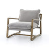 Ace Accent Chair Robson Pewter by Four Hands