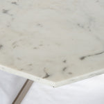 Adair Coffee Table - Octagon Marble Top