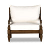 Alameda Outdoor Chair Heritage Brown Front View 233360-001
