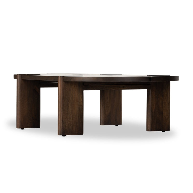 Aldridge Coffee Table Brown Angled View 235063-001
