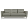 Bali Gravel - Alessandro Three Seat Leather Sofa