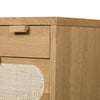 Four Hands Allegra Dresser close up top corner drawers closed