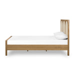 Allegra Bed light oak side view