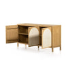 Allegra Sideboard Open Cabinets Four Hands