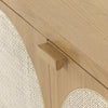 Allegra Sideboard Honey Oak Veneer Handle 226308-001
