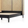 Antonia Cane Bed Brushed Ebony Cane Headboard