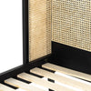 Antonia Cane Bed Brushed Ebony Slats