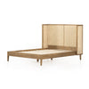 Antonia Cane Bed - Toasted Parawood