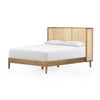 Antonia Cane Bed - Toasted Parawood