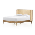 Antonia Cane Bed - Toasted Parawood