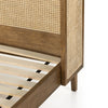 Antonia Cane Bed - Toasted Parawood