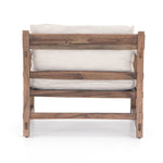 Rustic Oak Accent Chair Four Hands