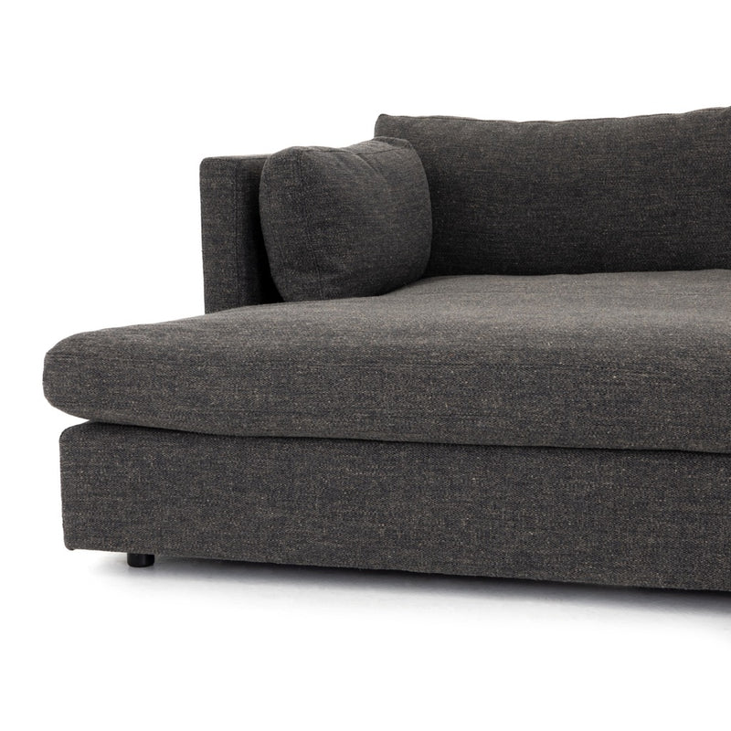 Four Hands Grey Media Sofa